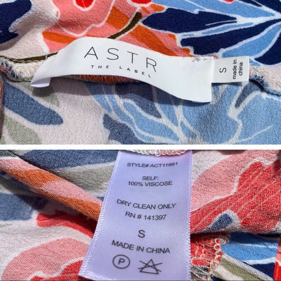 ASTR - Floral Crop Top - Picture 7 of 8